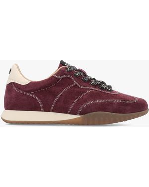 Moda In Pelle Aveline Low Profile Trainers - Purple