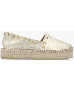 Daniel Infinite Studded Espadrilles - Natural