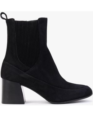 Daniel Nocky Black Suede Ankle Boots