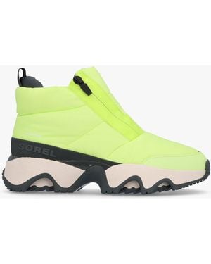 Sorel Kinetic Impact Puffy Zip Tippet Grill Waterproof Trainers - Green