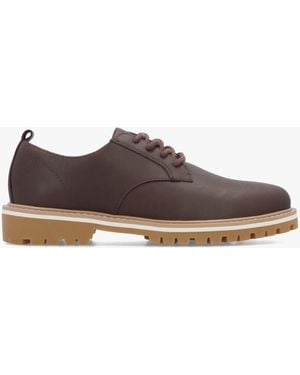 CLAE Logan Antique Lace Up Shoes - Brown