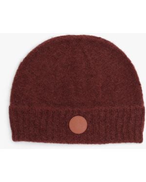 Vivienne Westwood Fluffy Tobacco Beanie Hat - Red
