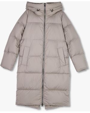 Beaumont Organic Fern Grey Longline Puffa Coat