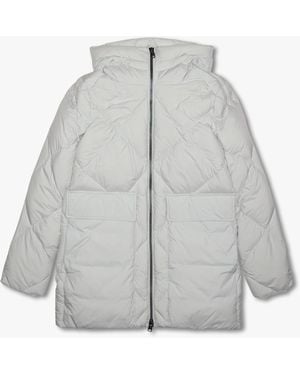 Beaumont Organic Luke Moonstone Diamond Quilt Puffa Coat - Grey