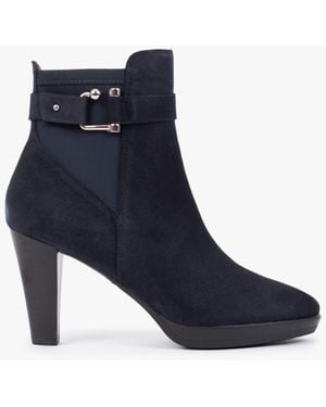 Daniel Joyfully Heeled Ankle Boots - Blue