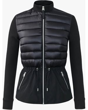 Mackage Joyce Hybrid Peplum Jacket - Black