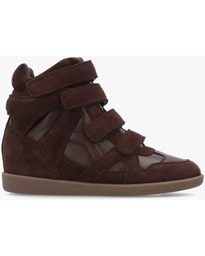 Daniel Able Wedge High Top Trainers - Brown