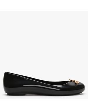 Melissa + Vivienne Westwood Anglomania X Melissa Space Love 22 Black Cut Out Orb Court Shoes