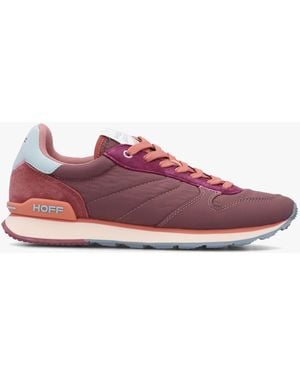 HOFF Track & Field Burgundy Trainers - Pink