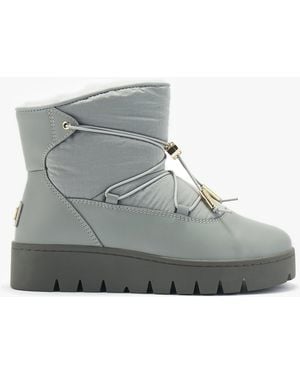Australia Luxe Adeline Sheepskin Snow Boots - Grey