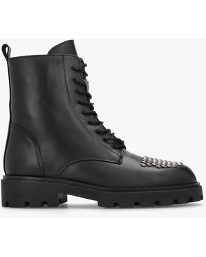 Alpe Abode Embellished Ankle Boots - Black