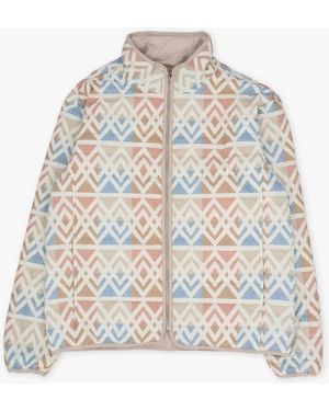 UGG Tasman Reversible Multicoloured Jacket - White