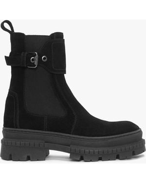Daniel Molly Chunky Ankle Boots - Black