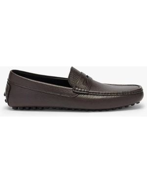 Russell & Bromley Reggie Saddle Loafers - White