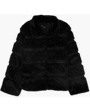 Carre Noir Black Fur Jacket