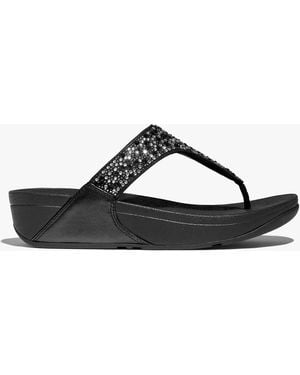 Fitflop Lulu Crystal Toe Post Sandals - Multicolour