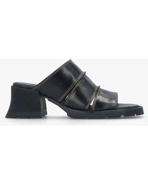 Miista Jadzia Block Heel Mules - Multicolour