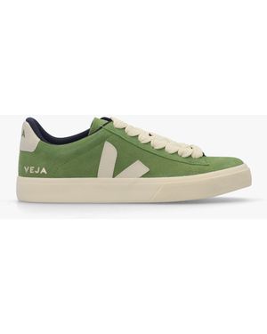 Veja Campo Suede Kiwi Pierre Trainers - Green
