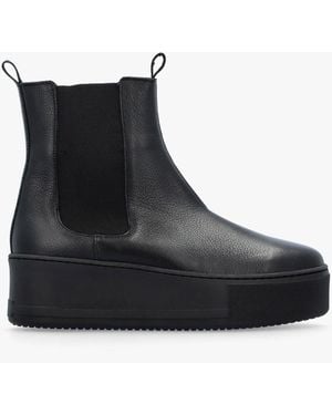 Daniel Tred Flatform Chelsea Boots - Black