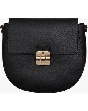 Furla Club 2 Cross-Body Bag - Black