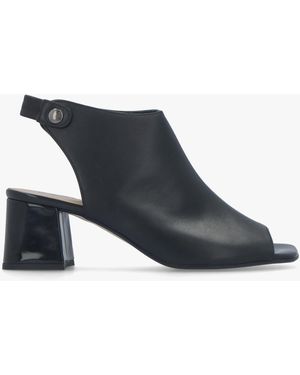Daniel Larai Block Heel Peep Toe Sandals - Multicolour