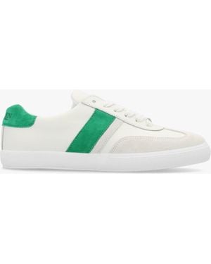 Ralph Lauren Braylee & Suede Trainers - White