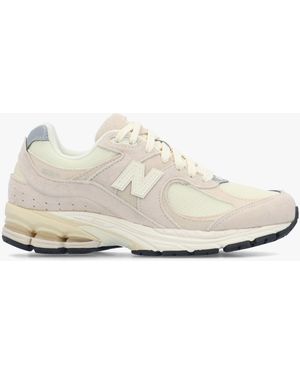 New Balance M2002Rek Calm Taupe Angora Metallic Trainers - White