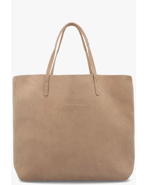 Vivienne Westwood Studio Shopper Bag - Natural