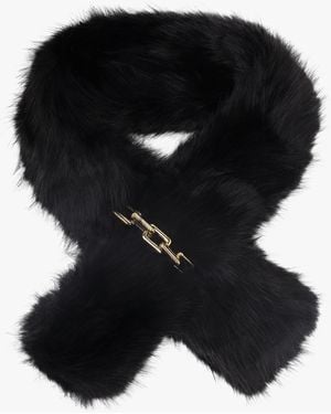 Daniel Black Furry Pull Through Scarf