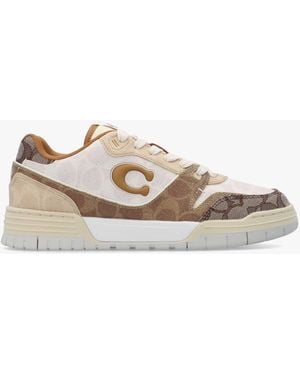 COACH Soho Signature Multi Trainers - White