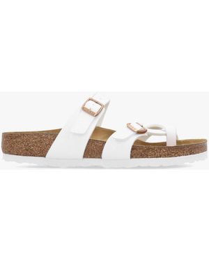 Birkenstock Mayari Birko-Flor Thong Sandals - White