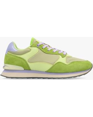 HOFF City Kathmandu Multicoloured Suede Trainers - Green