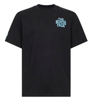 The North Face Drip Logo Relaxed T-Shirt - Black