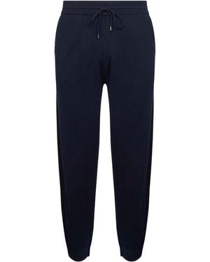 MC2 Saint Barth Wool Knit Trafalgar Jogging Trousers - Blue