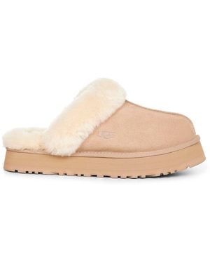 UGG Disquette Suede Slippers - Natural