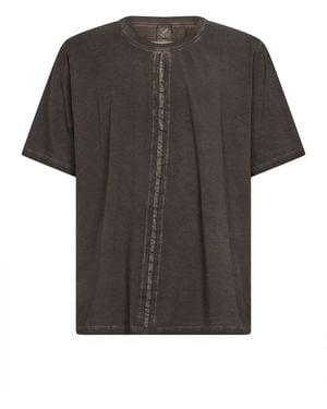 Uma Wang Washed Jersey Crewneck T-Shirt - Grey