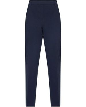 Blanca Vita Pelago Slim Tailored Pants - Blue