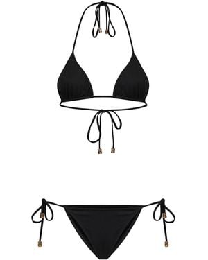 Gucci Sparkling Jersey Bikini - White