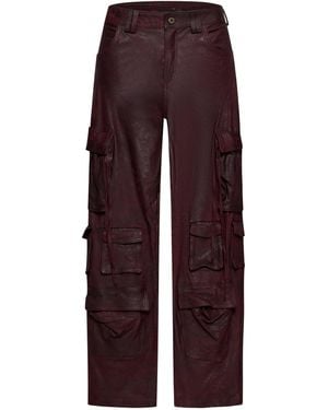Salvatore Santoro Pantaloni Cargo Niv - Viola