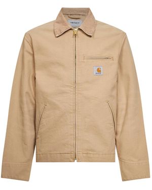 Carhartt Dusty Canvas Detroit Jacket - Natural