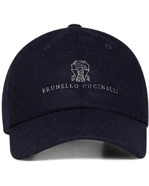 Brunello Cucinelli Cappello Baseball - Blu