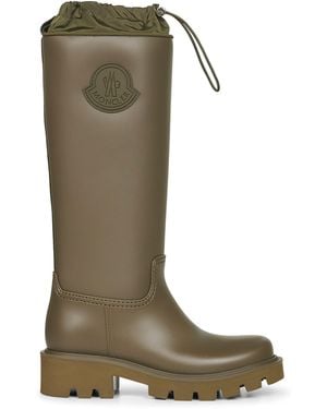 Moncler Kickstream High Rain Boots - Green
