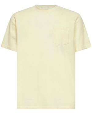 MC2 Saint Barth Butter Stretch Cotton Pique Bakewell T-Shirt - Yellow