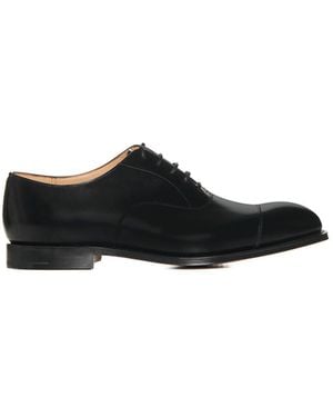Church's Classic Leather Oxford Shoes - Black
