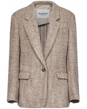 Isabel Marant Giacca Monopetto Parly - Grigio