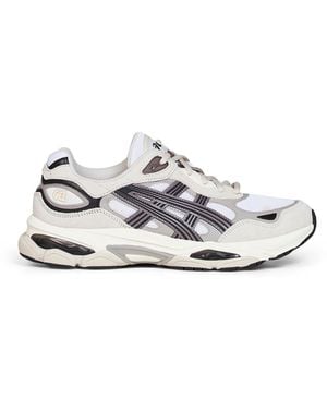 Asics And Oatmeal Gel-Nyc 2.0 Trainers - White