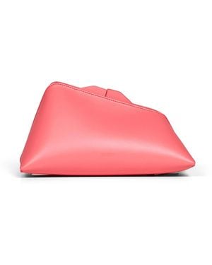 The Attico Coral "8.30Pm" Oversized Clutch Bag - Pink