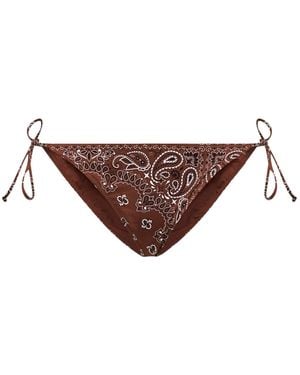 MC2 Saint Barth Slip Bikini Classico Virgo - Marrone