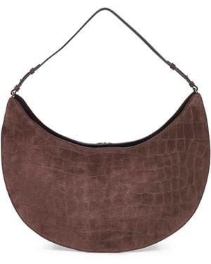 Jacquemus Dark The Ovalo Hobo Bag - Brown