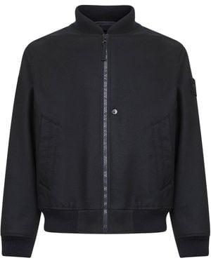 Stone Island Ghost Piece Bomber Jacket - Blue